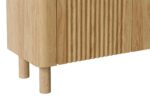 Komoda ARANGO KM-2 110 cm dąb hikora MDF do salonu lub sypialni - obrazek 2