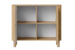 Komoda ARANGO KM-2 110 cm dąb hikora MDF do salonu lub sypialni - obrazek 4