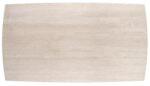 Stół rozkładany ARMANI 90x165 - 241 cm trawertyn / kaszmir do jadalni - obrazek 2