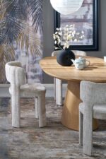 Stół rozkładany CALYPSO 100x160 - 200 cm naturalny MDF do jadalni - obrazek 11