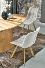 Stół rozkładany CALYPSO 100x160 - 200 cm naturalny MDF do jadalni - obrazek 18