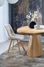 Stół rozkładany CALYPSO 100x160 - 200 cm naturalny MDF do jadalni - obrazek 20