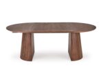 Stół rozkładany FARGO 120x120 - 210 cm orzechowy / orzech MDF do jadalni - obrazek 2