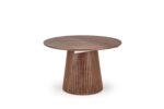 Stół rozkładany FARGO 120x120 - 210 cm orzechowy / orzech MDF do jadalni - obrazek 4