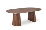 Stół rozkładany FARGO 120x120 - 210 cm orzechowy / orzech MDF do jadalni - obrazek 5