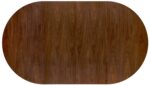 Stół rozkładany FARGO 120x120 - 210 cm orzechowy / orzech MDF do jadalni - obrazek 6