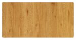 Stół rozkładany HOLTER 80x120 - 160 cm dąb złoty / czarny MDF do jadalni - obrazek 7