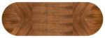 Stół rozkładany JASON 100x180 - 300 cm orzechowy / czarny MDF do jadalni - obrazek 7