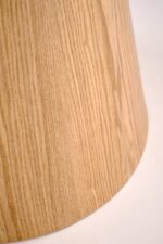 Stół rozkładany SIRIUS 90x160 - 240 cm naturalny / biały MDF do jadalni - obrazek 7
