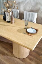 Stół rozkładany EVEREST 100x200 - 300 cm dąb naturalny MDF do jadalni - obrazek 10