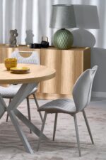 Stół rozkładany PERONI 100x100 - 250 cm kaszmir do jadalni - obrazek 19