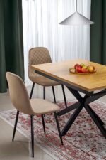 Krzesło K608 45 cm beżowy zestaw 4 szt do jadalni - obrazek 13