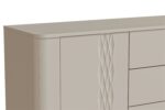 Komoda TIRANTE KM-1 160 cm kaszmir MDF do salonu lub sypialni - obrazek 3
