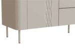 Komoda TIRANTE KM-1 160 cm kaszmir MDF do salonu lub sypialni - obrazek 4