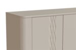Komoda TIRANTE KM-2 100 cm kaszmir MDF do salonu lub sypialni - obrazek 3