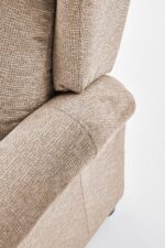 Fotel masujący rozkładany AGUSTIN M 75 cm beżowy z funkcją relax do salonu - obrazek 9
