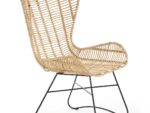 Fotel wypoczynkowy INDIANA rattan naturalny naturalny do salonu