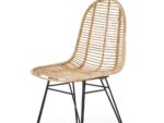 Krzesło K337 rattan naturalny naturalny do jadalni
