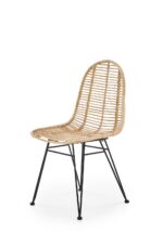 Krzesło K337 rattan naturalny naturalny do jadalni