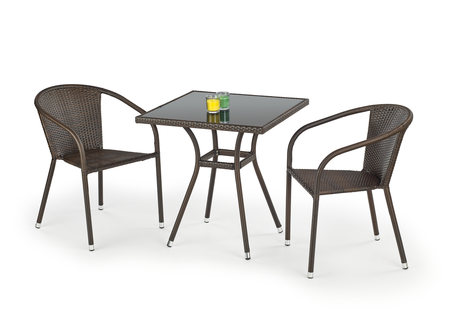 product-2013-1.jpg Stół ogrodowy MOBIL rattan ciemny brąz-czarny do ogrodu i na taras - obrazek 1