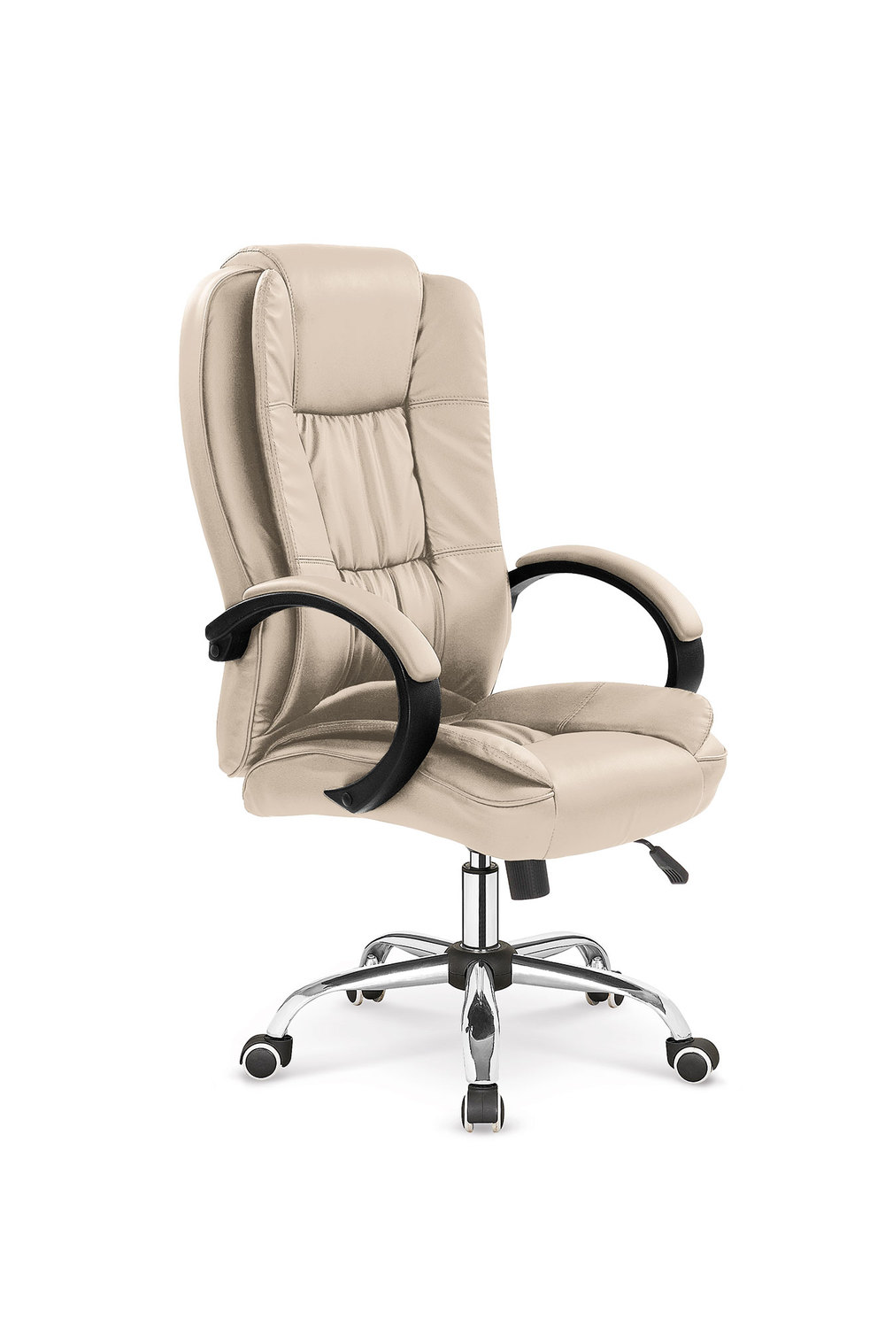 product-2232-1.jpg Fotel gabinetowy RELAX TILT eco skóra beżowy do biura - obrazek 1