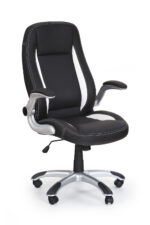 Fotel gabinetowy SATURN 67 cm czarny do biura i gabinetu