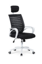 Fotel pracowniczy SOCKET 61 cm czarny do biura i gabinetu