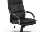 Fotel gabinetowy STANLEY 59 cm czarny do biura i gabinetu