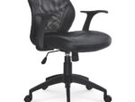 Fotel pracowniczy TORINO 64 cm czarny do biura i gabinetu