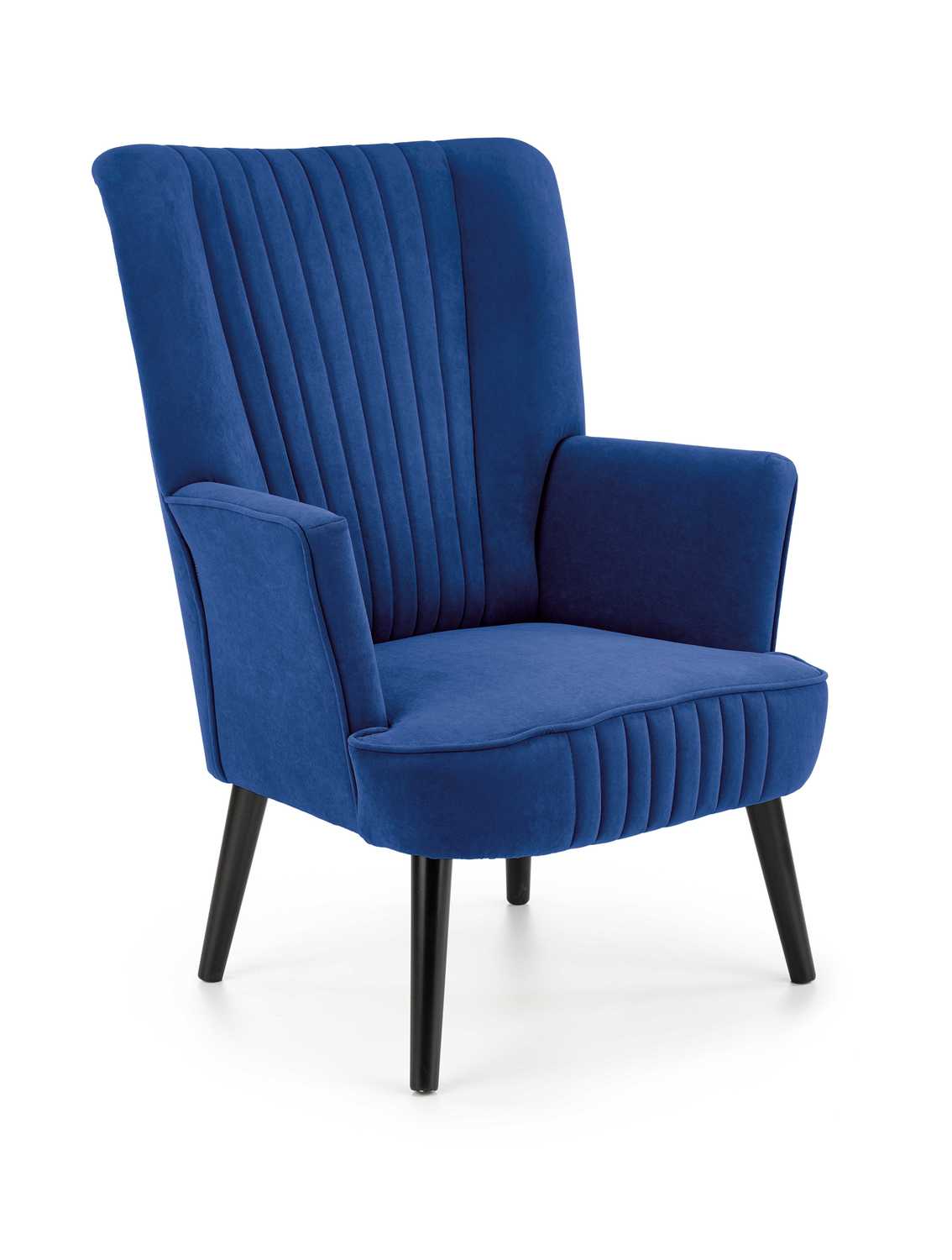 product-2744-1.jpg Fotel wypoczynkowy DELGADO 75 cm granatowy velvet do salonu - obrazek 1