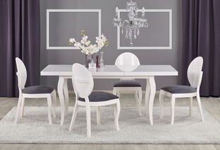 product-3017.jpg Stół rozkładany MOZART 140-180/80 80x140 - 180 cm biały do jadalni - obrazek 1