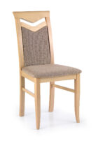 Krzesło CITRONE 44 cm dąb sonoma zestaw 2 szt do jadalni