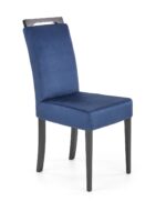 Krzesło CLARION 2 42 cm granatowy / czarny zestaw 2 szt do jadalni