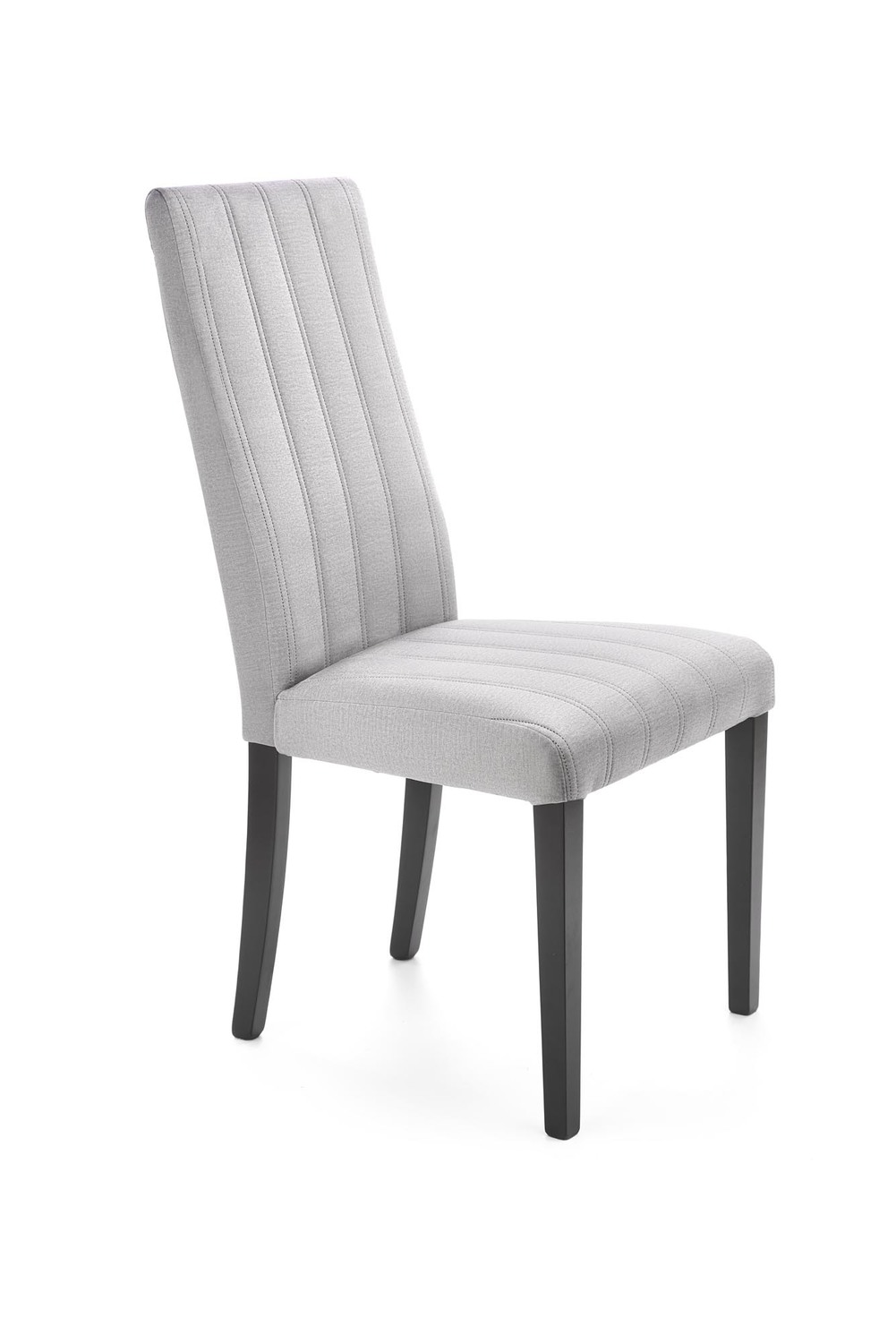 product-3063-1.jpg Krzesło DIEGO 2 47 cm jasny popielaty / czarny zestaw 2 szt do jadalni - obrazek 1