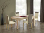 Stół rozkładany SEWERYN 160/300 cm 90x160 - 300 cm dąb sonoma MDF do jadalni