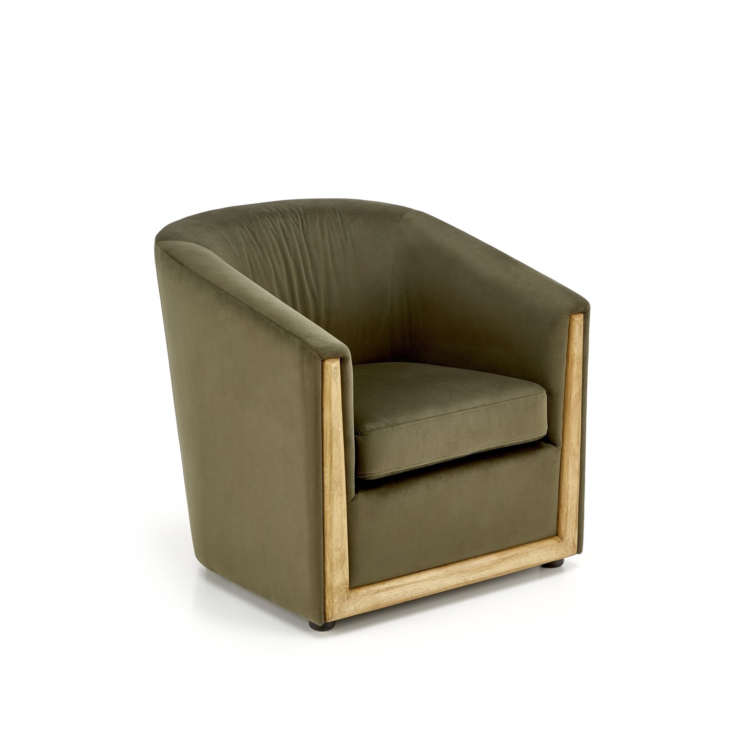 product-3551-1.jpg Fotel wypoczynkowy ENRICO 77 cm zielony velvet do salonu - obrazek 1