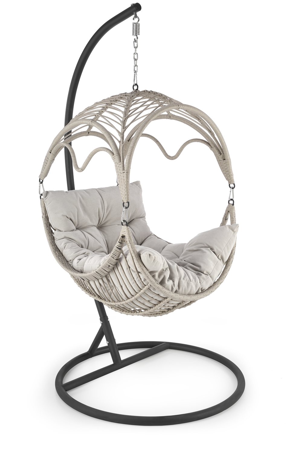 product-3737-1.jpg Fotel ogrodowy RASMUS rattan jasny popiel do ogrodu i na taras - obrazek 1