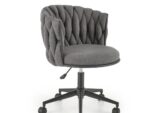 Fotel gabinetowy TALON 55 cm popielaty do biura i gabinetu
