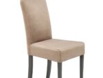 Krzesło CLARION 2 42 cm jasny brąz / czarny do jadalni