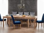 Stół rozkładany SEWERYN 160/300 cm 90x160 - 300 cm dąb craft MDF do jadalni