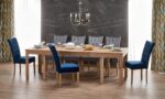 Stół rozkładany SEWERYN 160/300 cm 90x160 - 300 cm dąb craft MDF do jadalni