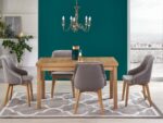 Stół rozkładany TIAGO 2 80x140 - 220 cm dąb craft MDF do jadalni