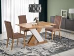 Stół rozkładany XARELTO 85x130 - 175 cm biały do jadalni