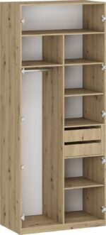 Korpus szafy modułowej FORMO system szaf modułowych - KORPUS K5 dąb artisan 100 cm do szafy modułowej