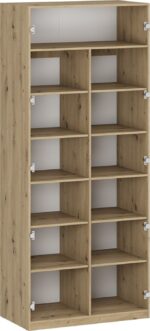 Korpus szafy modułowej FORMO system szaf modułowych - KORPUS K6 dąb artisan 100 cm do szafy modułowej
