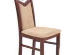 Krzesło CITRONE 44 cm ciemny orzech zestaw 2 szt do jadalni