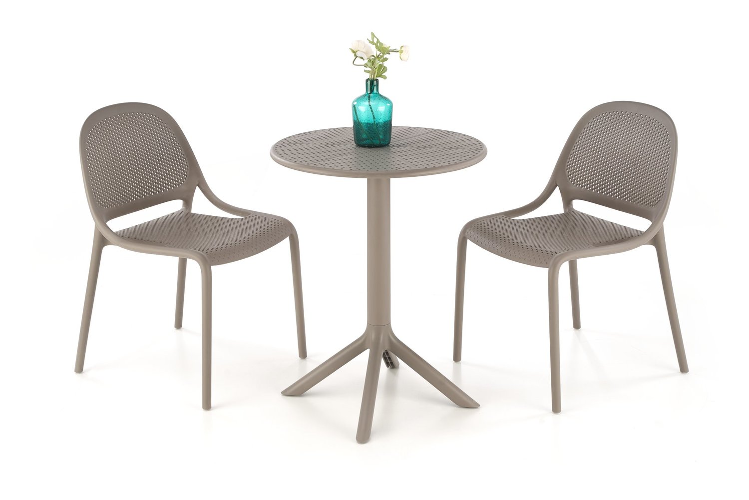 product-5055-1.jpg Stół okrągły CALVO 60x60 cm brąz do jadalni - obrazek 1