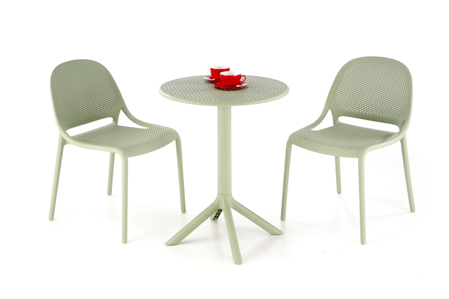 product-5056-1.jpg Stół okrągły CALVO 60x60 cm zielony do jadalni - obrazek 1