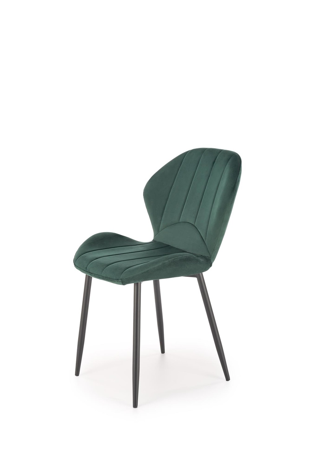 product-5196-1.jpg Krzesło K538 tapicerowane velvet ciemny zielony do jadalni - obrazek 1