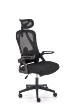 Fotel gabinetowy NEGRO TILT czarny do biura